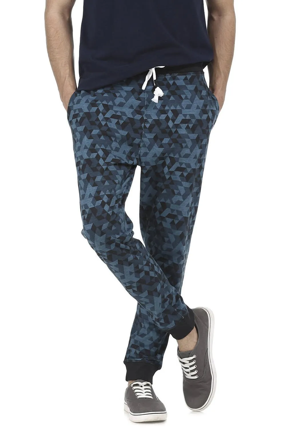 Jogger Fit Printed Track Pant