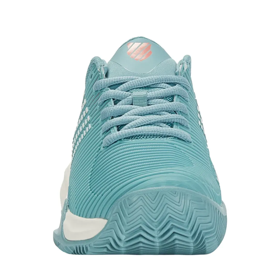 K Swiss Hypercourt Supreme HB Women Tennis Shoes - Nile Blue/Blanc de Blanc/Desert Flower