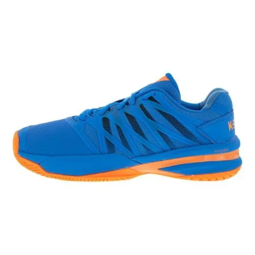 K-Swiss Men's Ultrashot 2 Tennis Shoes Brilliant Blue/Neon Orange