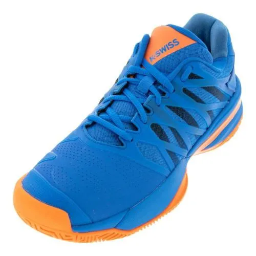 K-Swiss Men's Ultrashot 2 Tennis Shoes Brilliant Blue/Neon Orange