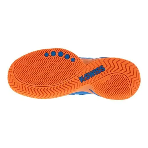 K-Swiss Men's Ultrashot 2 Tennis Shoes Brilliant Blue/Neon Orange