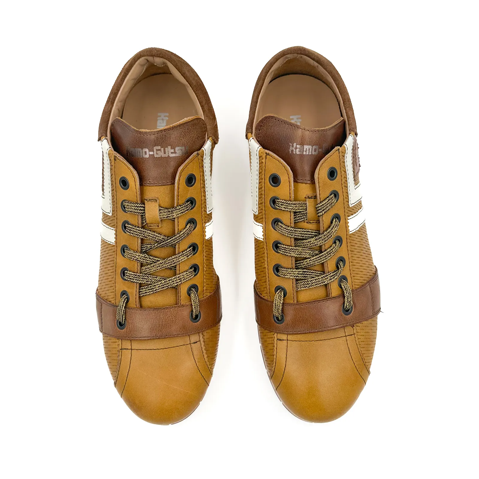 Kamo-Gutsu TIFO 030 Low Sneaker (Men) - Giallo Combi