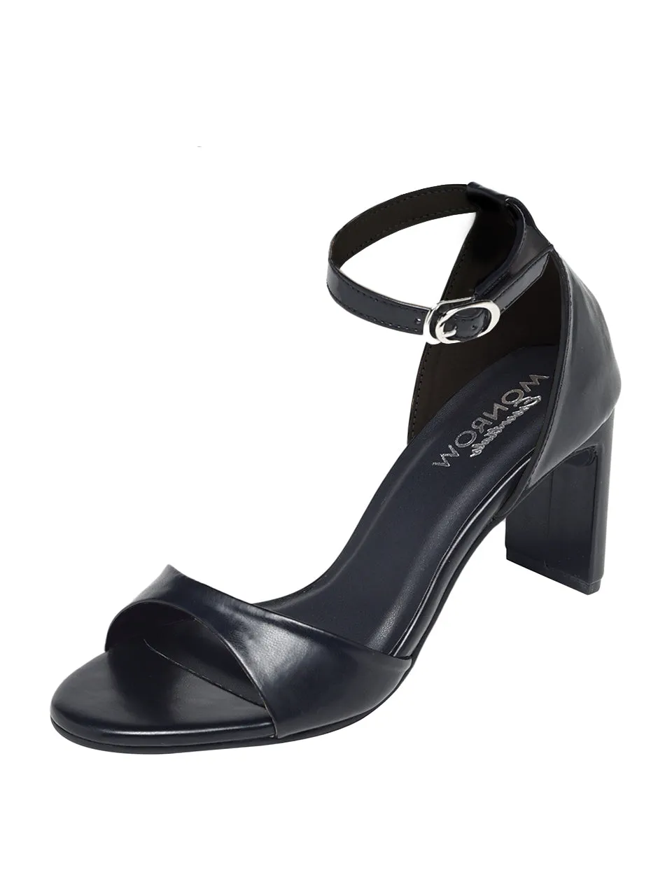 Karima Black Block Heels