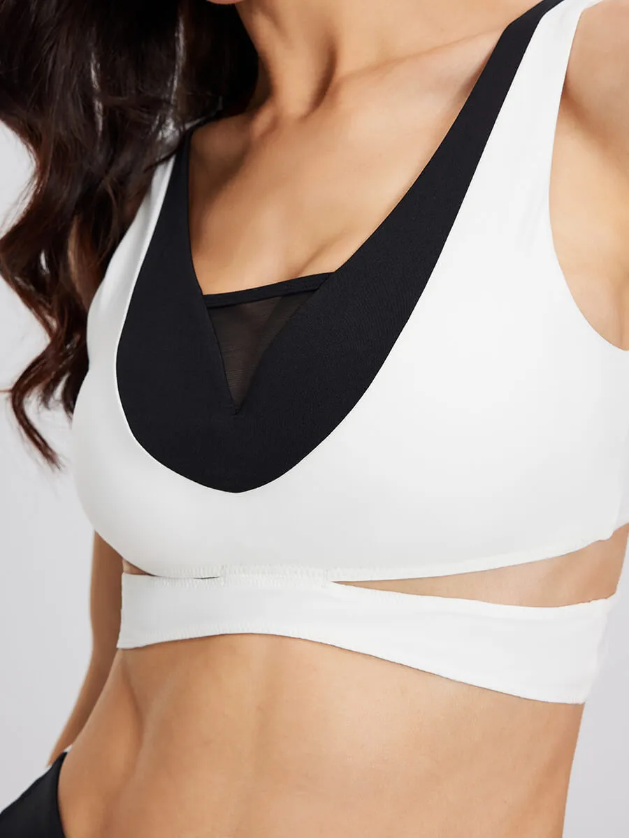 Large U-shaped Back Sports Bra