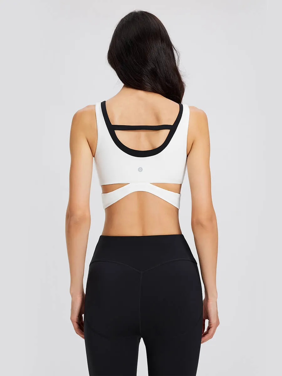 Large U-shaped Back Sports Bra