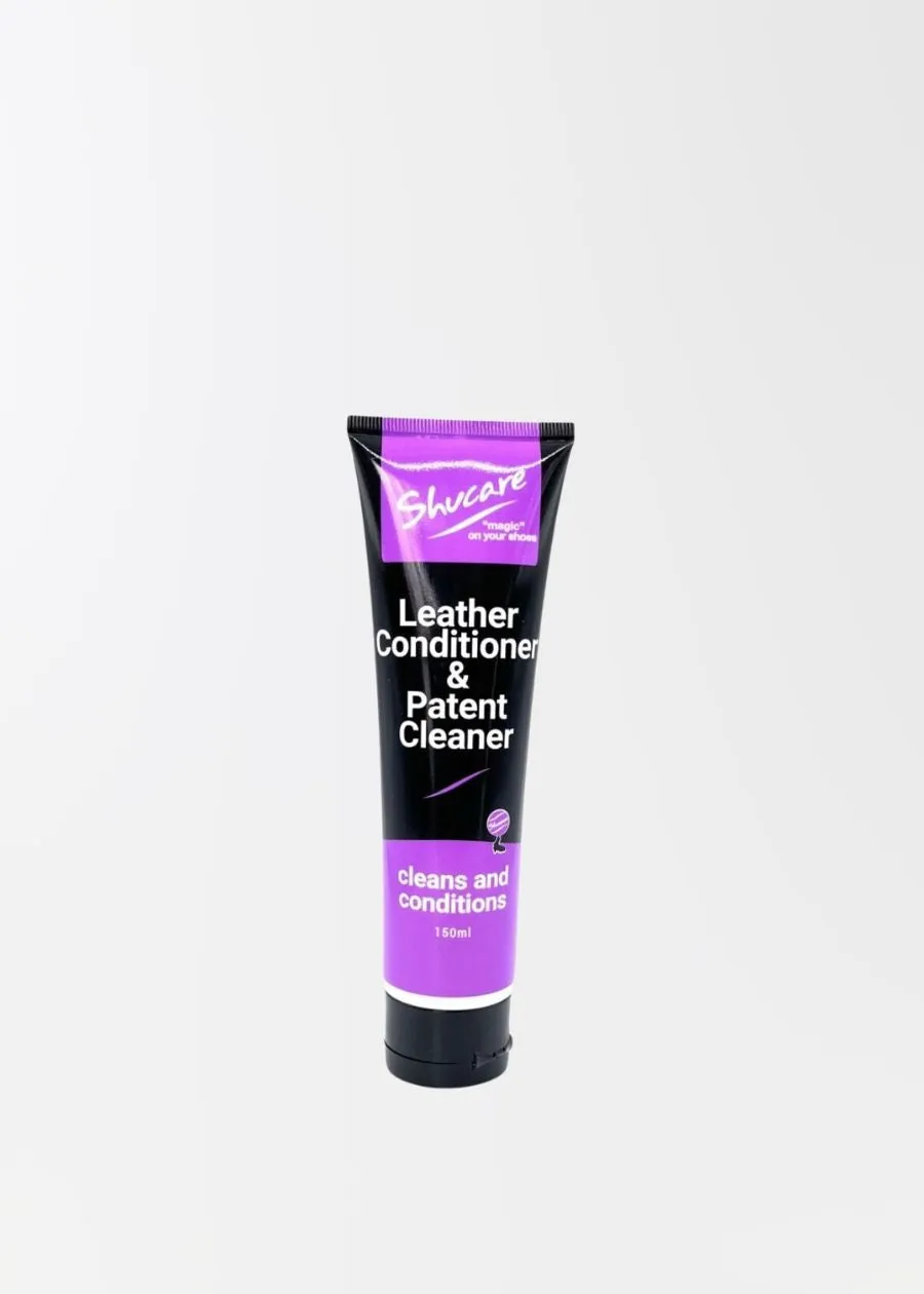 Leather conditioner and patent cleaner