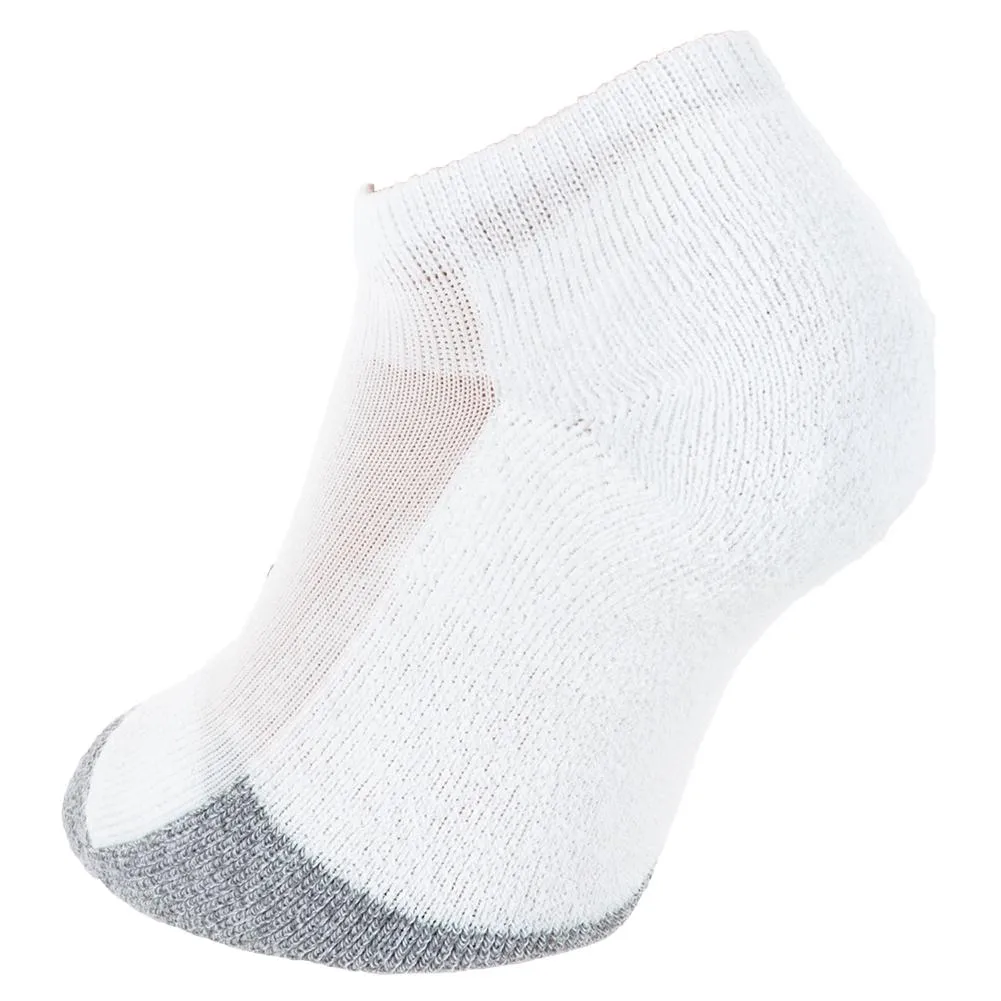 Level 3 Micro-Mini Tennis Socks White