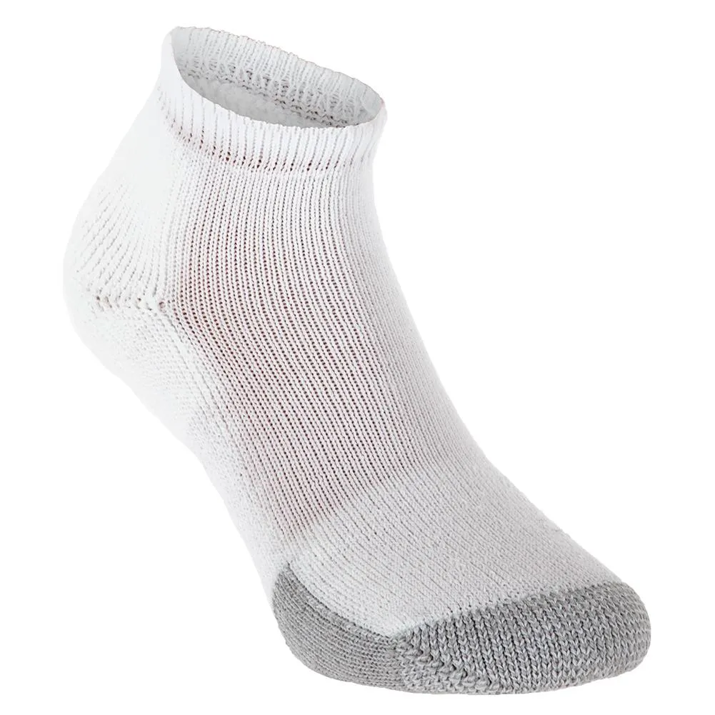 Level 3 Micro-Mini Tennis Socks White