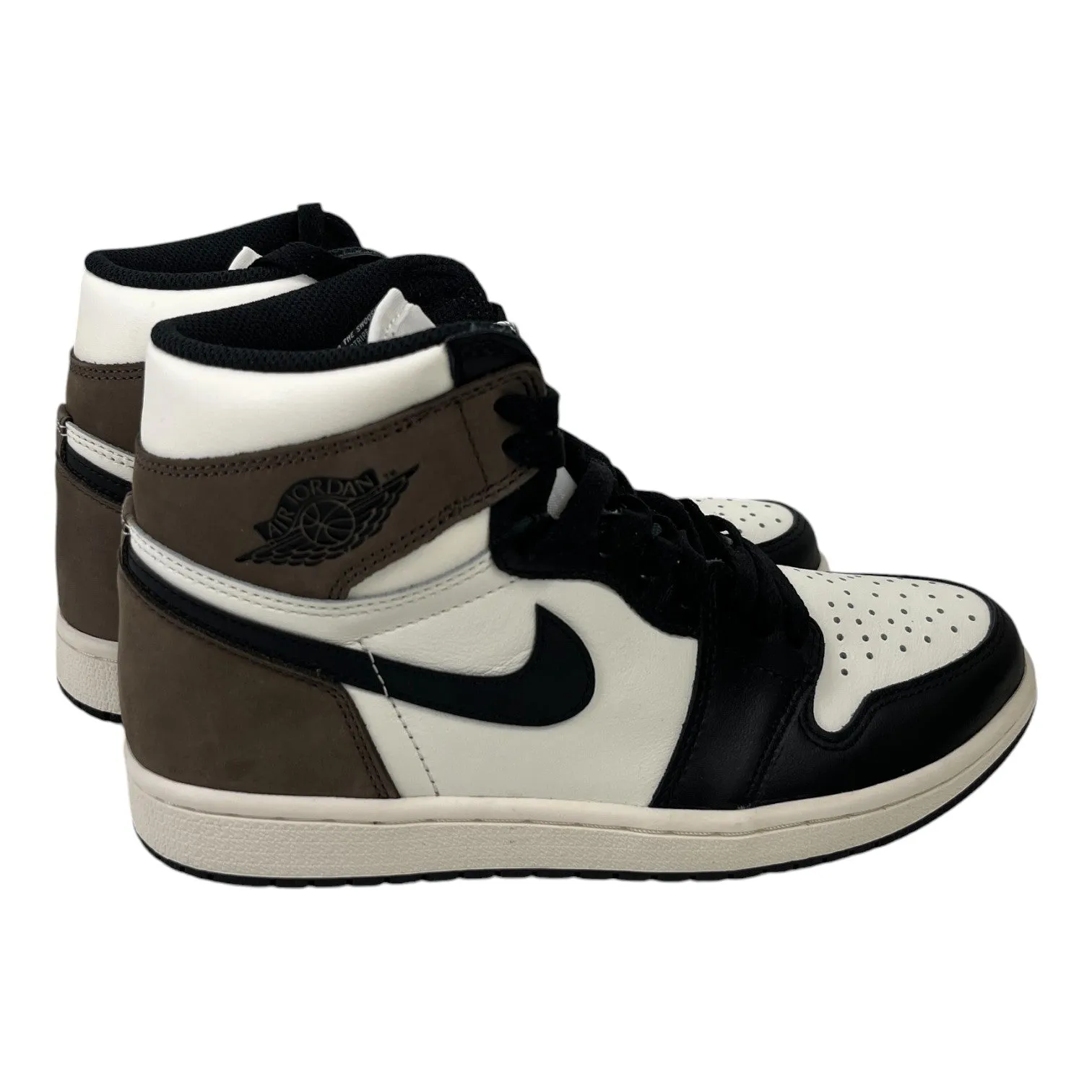 Men's Air Jordan 1 "Mocha" High Trainers White Size EU 40.5 / UK 6.5