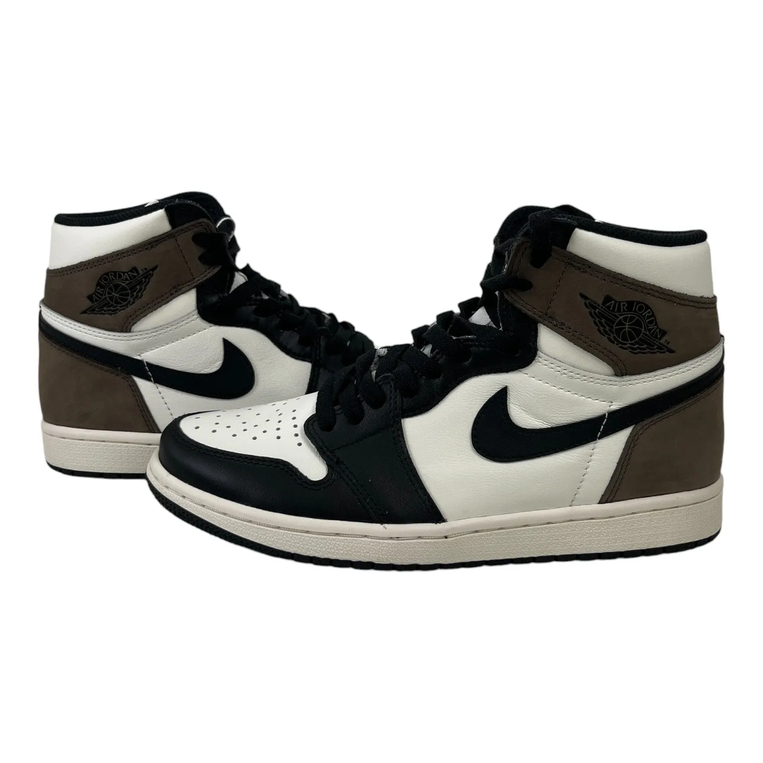 Men's Air Jordan 1 "Mocha" High Trainers White Size EU 40.5 / UK 6.5