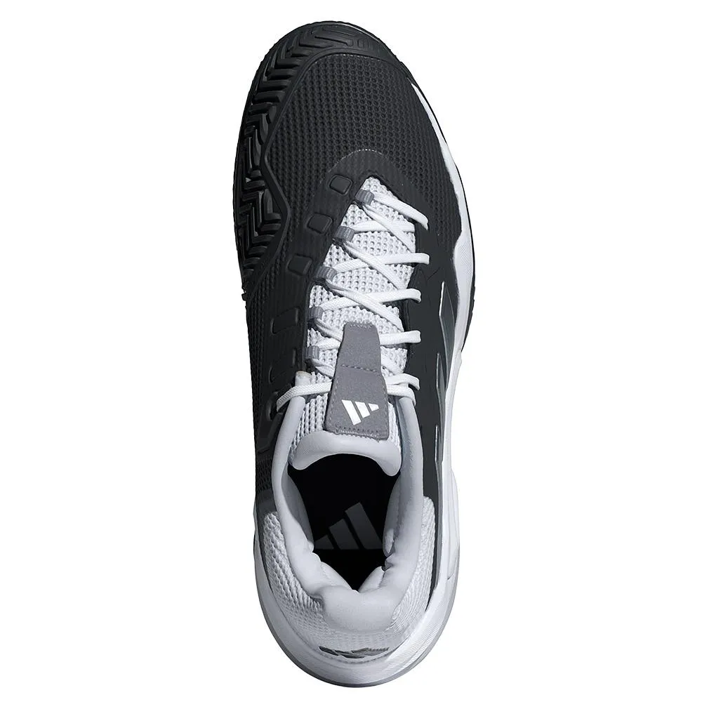 Men's Barricade 13 Clay Tennis Shoes Black and White