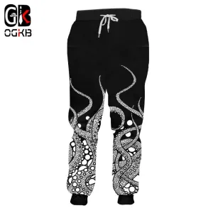 Men's Jogging Pants: Octopus Tentacles