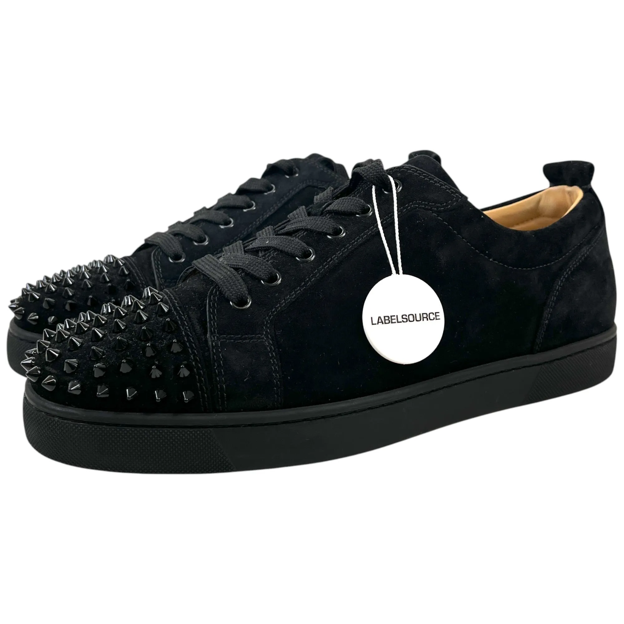 Men's Junior Spikes Low Trainers Black Size EU 44 / UK 10