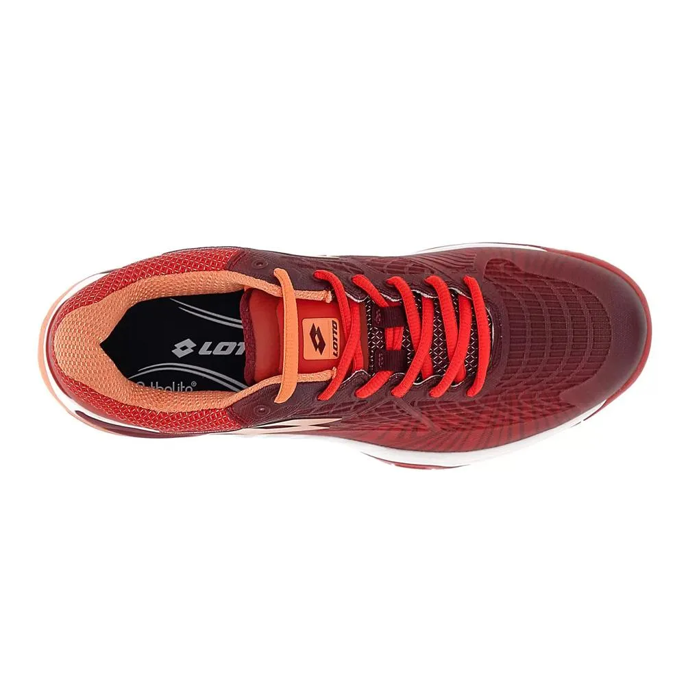 Men's Mirage 100 Speed Tennis Shoes Grenadine Red and Tawny Red