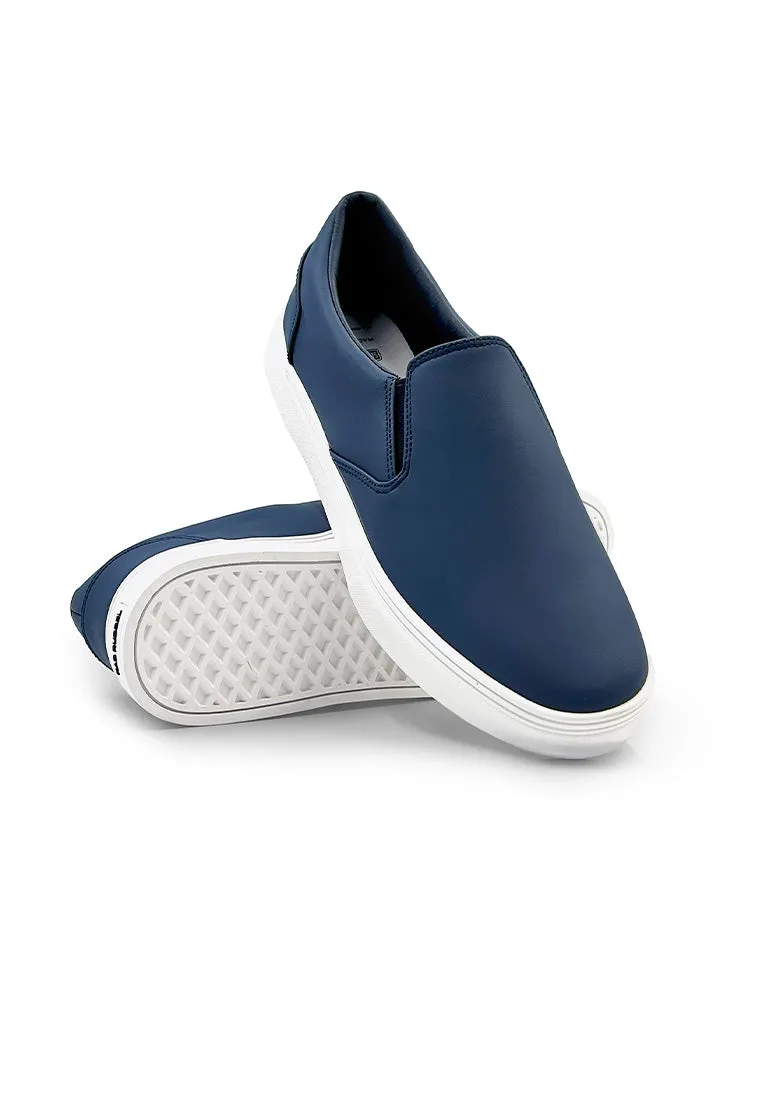 Men's Navy Slip Ons - Cookie Monster