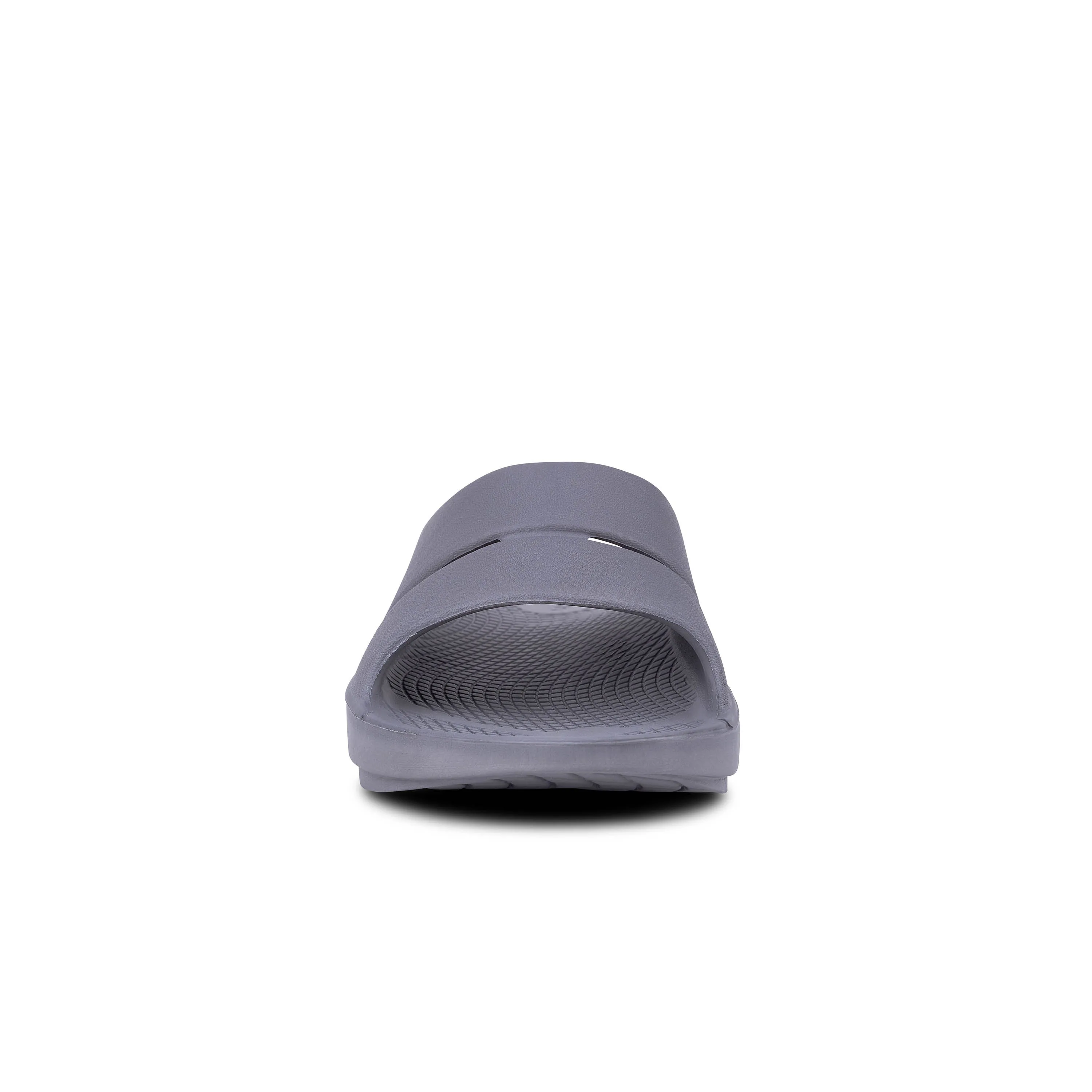 Men's Oofos OOahh Slide Color: Slate