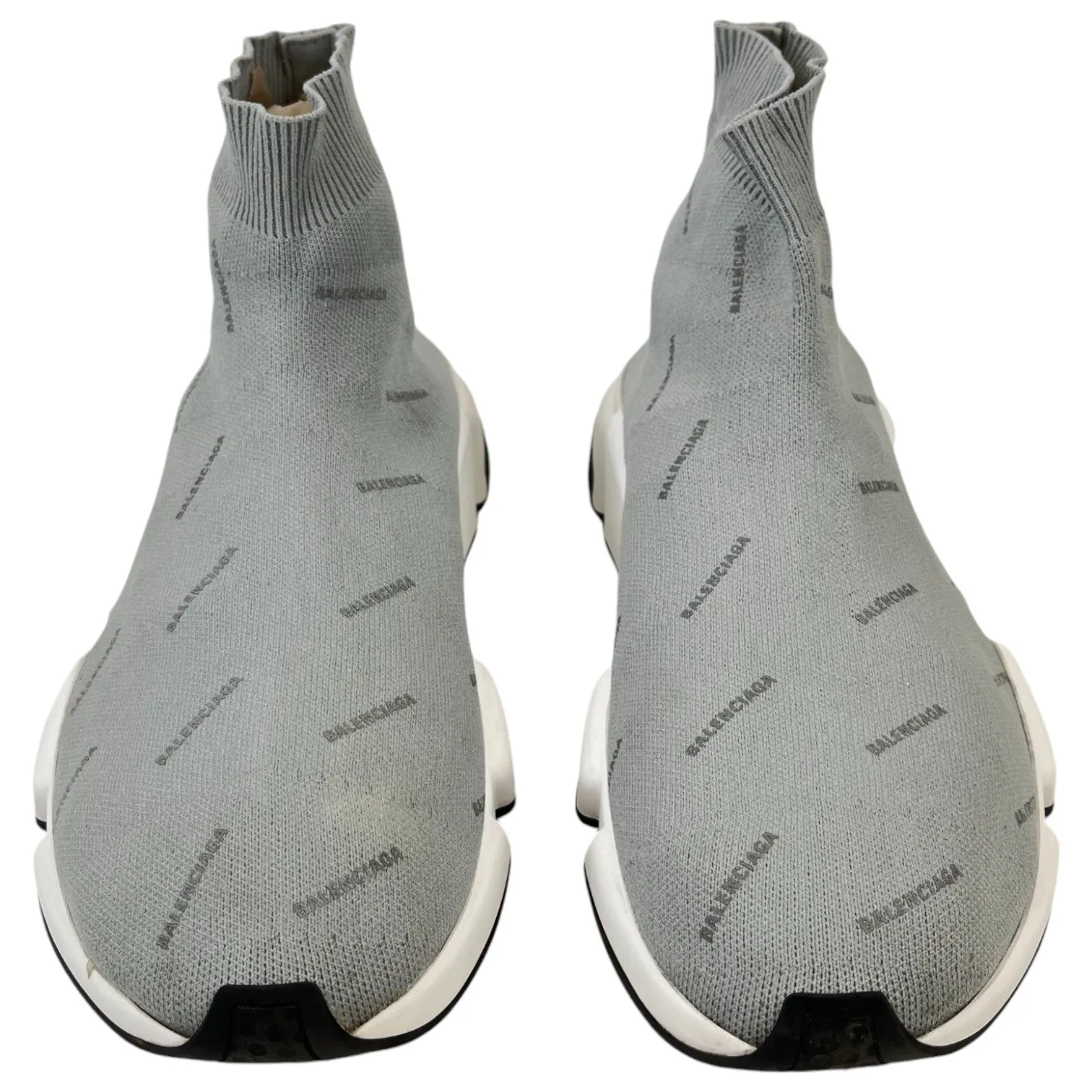 Men's Speed Sock High Trainers Grey Size EU 41 / UK 7