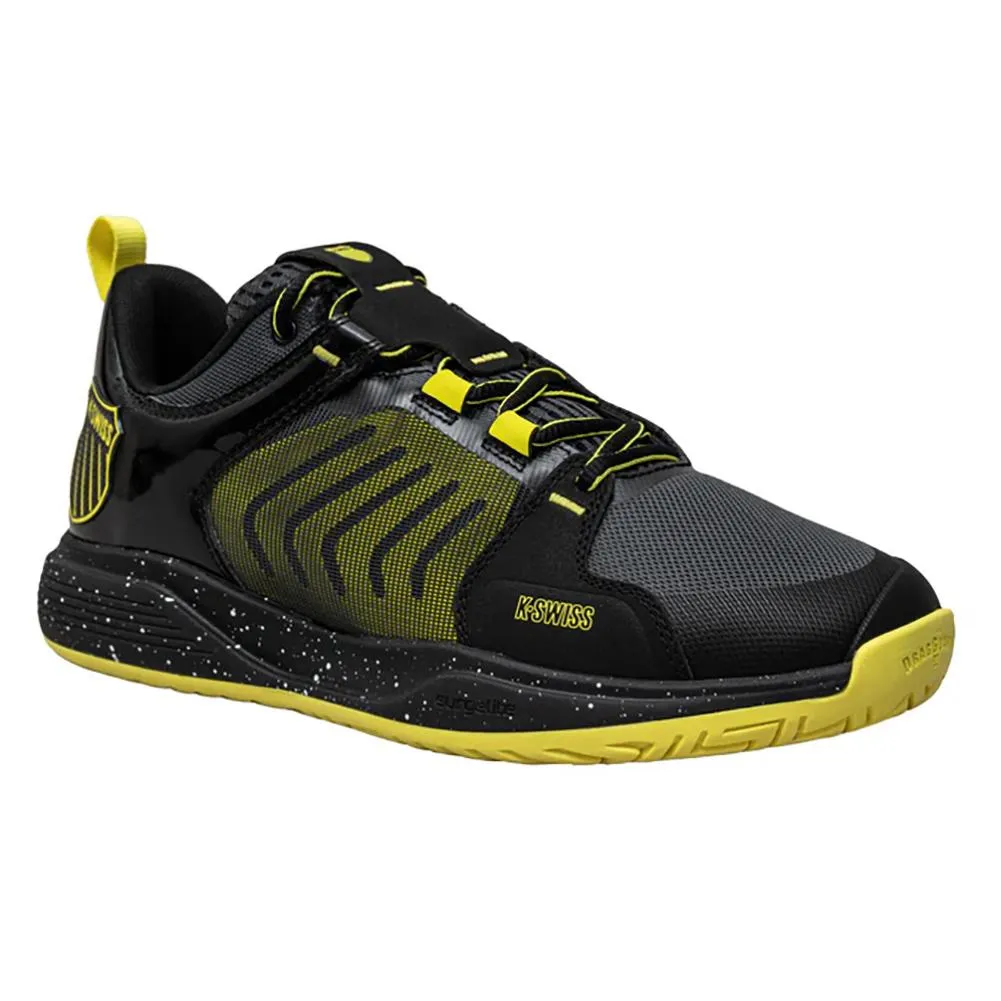 Men`s Ultrashot Team Tennis Shoes Black Dark Shadow