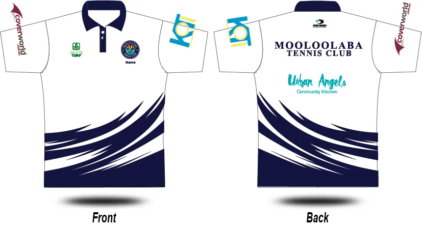 Mooloolaba Tennis Club - Player's Polo (White)