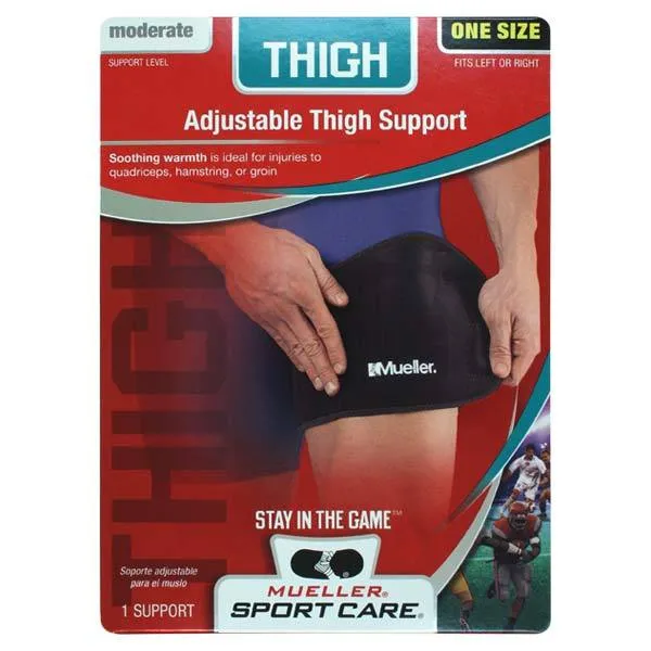 Mueller Thigh Support Black