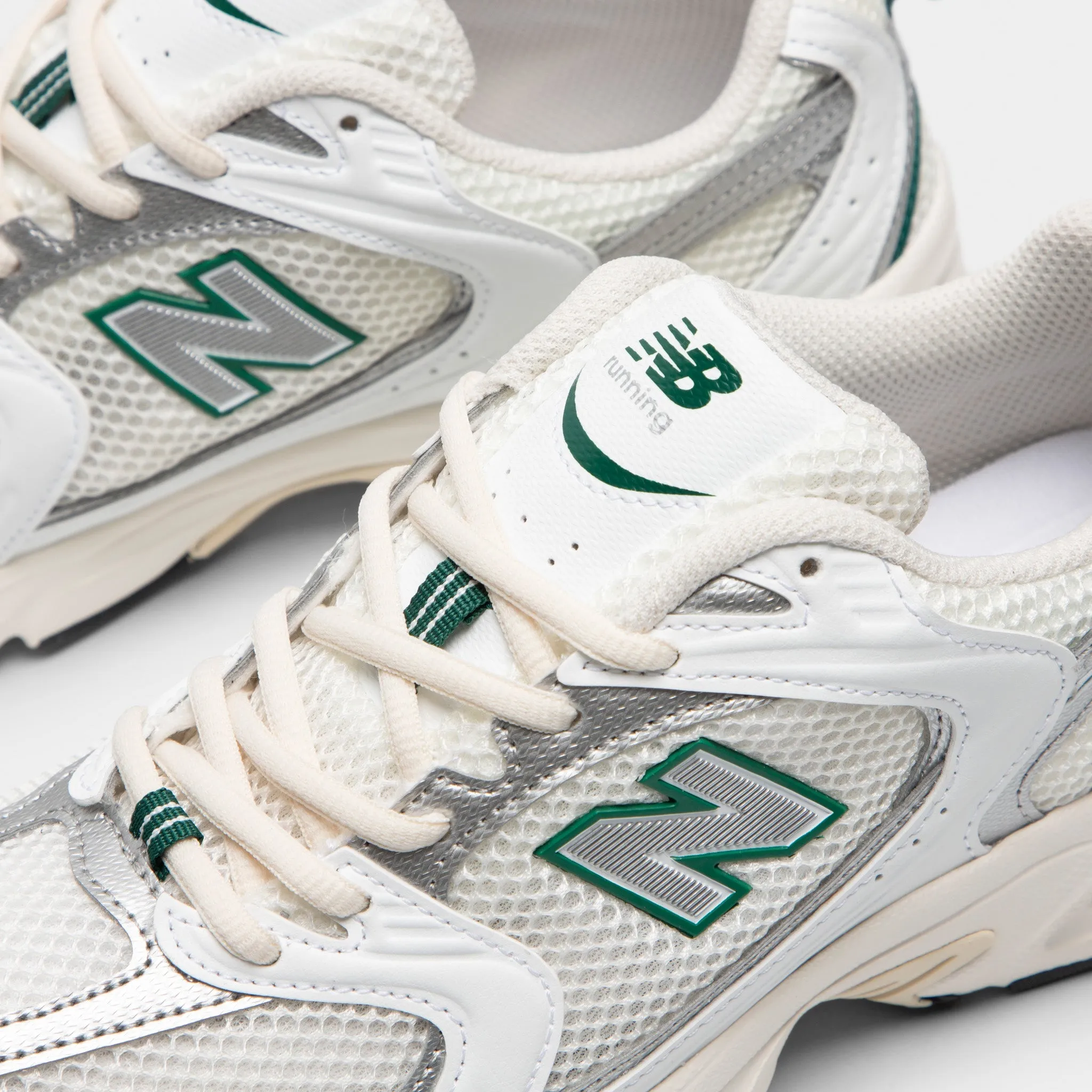 New Balance 530 Sea Salt / White - Marsh Green