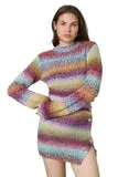 NIA Red Royal Aspen Sweater