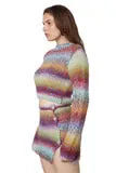 NIA Red Royal Aspen Sweater