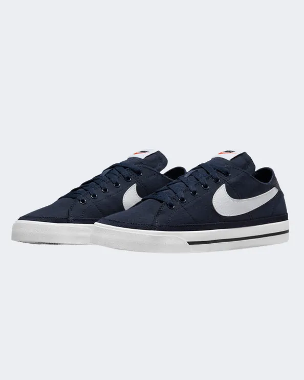 Nike Court Legacy Canvas Men Lifestyle Shoes Obsidian/White