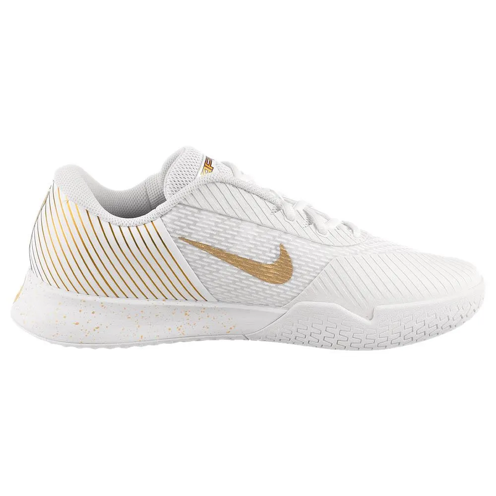 Nike Men's Air Zoom Vapor Pro 2 - Wimbledon - White/Metallic Gold Grain