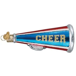 Old World Christmas Cheer Megaphone Ornament