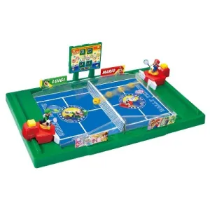 Open Box - Epoch Everlasting Play Super Mario Rally Tennis Tabletop Action Game