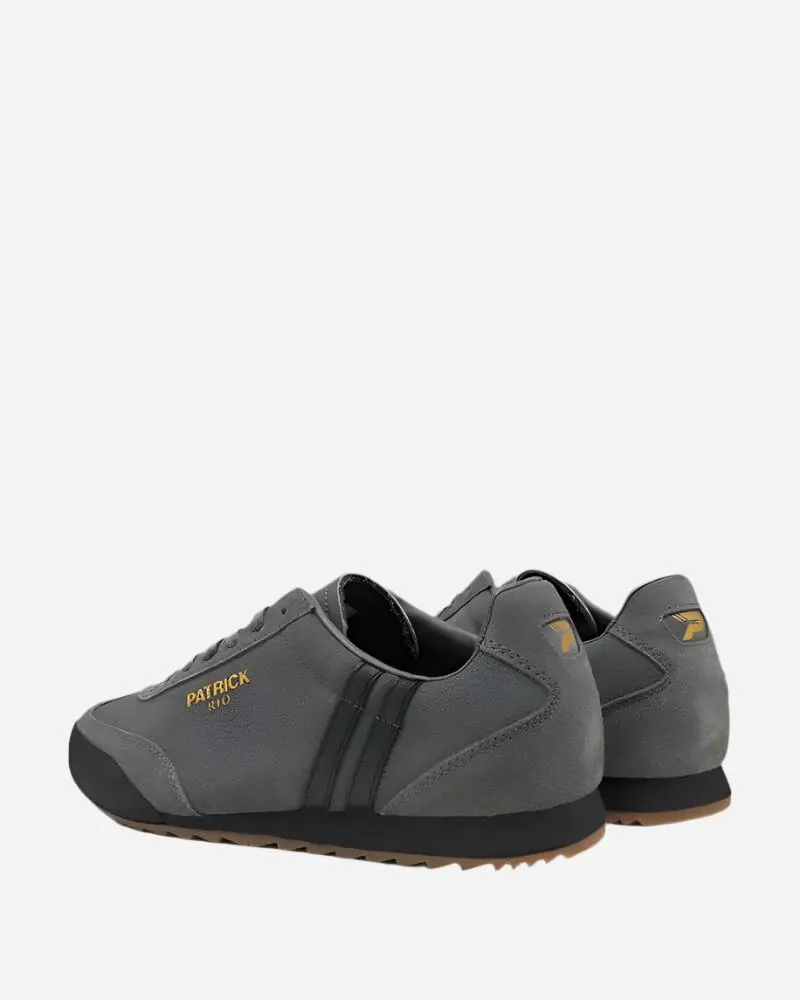 Patrick RIO Charcoal/Black | 80s Casuals