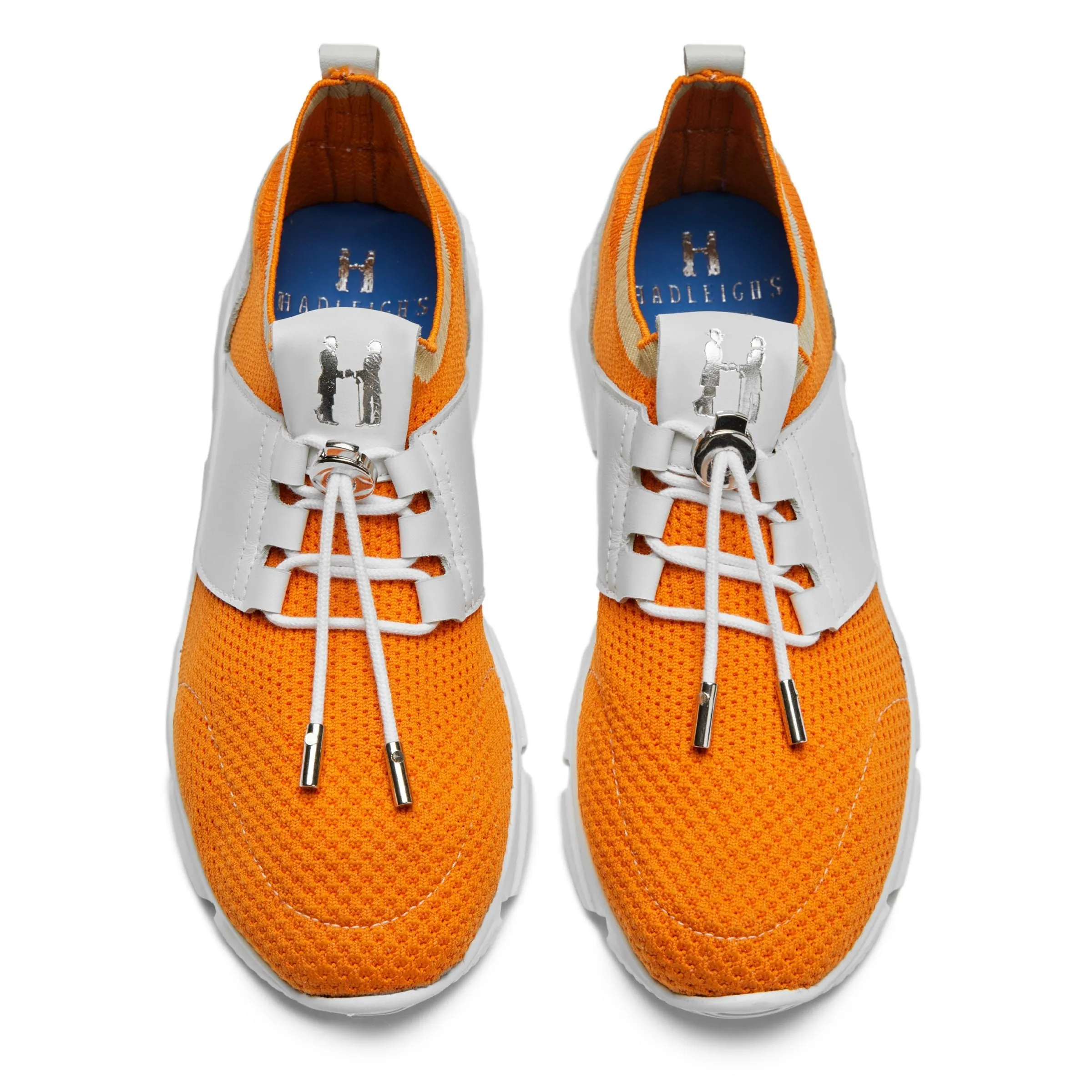 Perla Mesh Sneaker in Orange