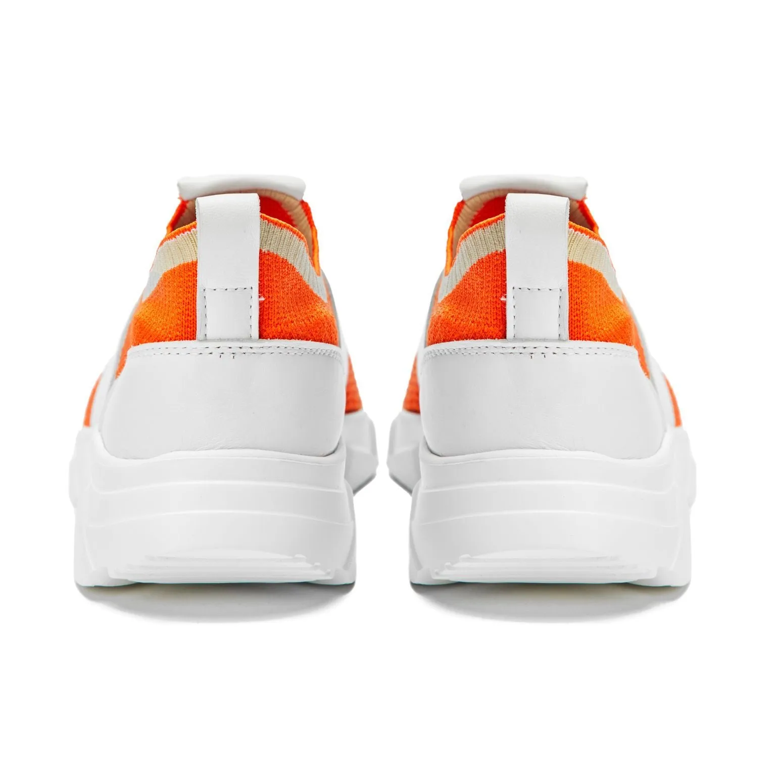 Perla Mesh Sneaker in Orange