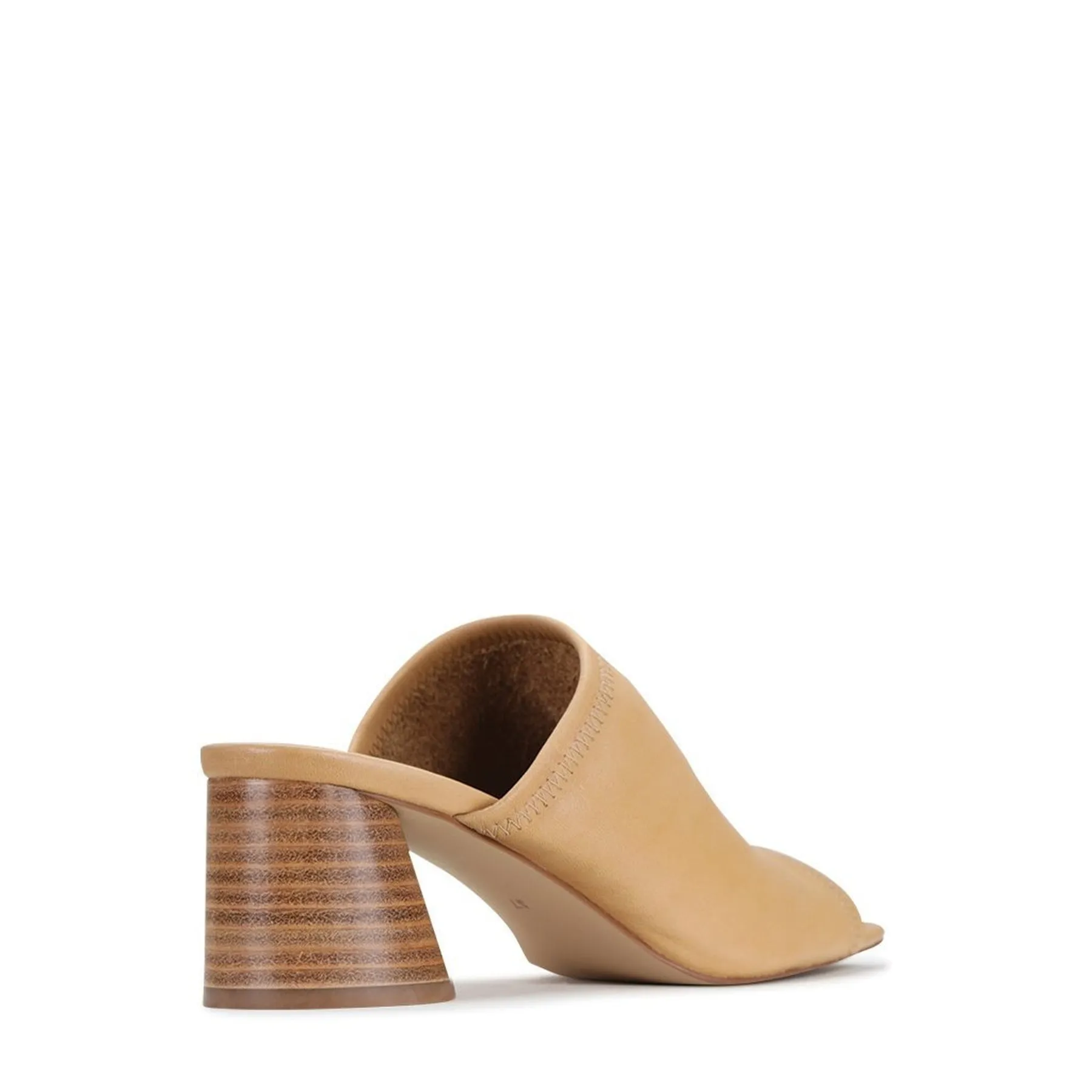 PETTI LEATHER HEELED SANDAL