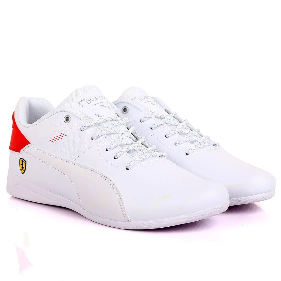 PM Ferrari Drift Cat Delta Sneakers-White