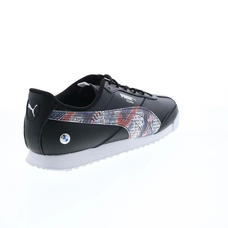 Puma Men's BMW M Motorsport Roma Via Shoes - Black / White