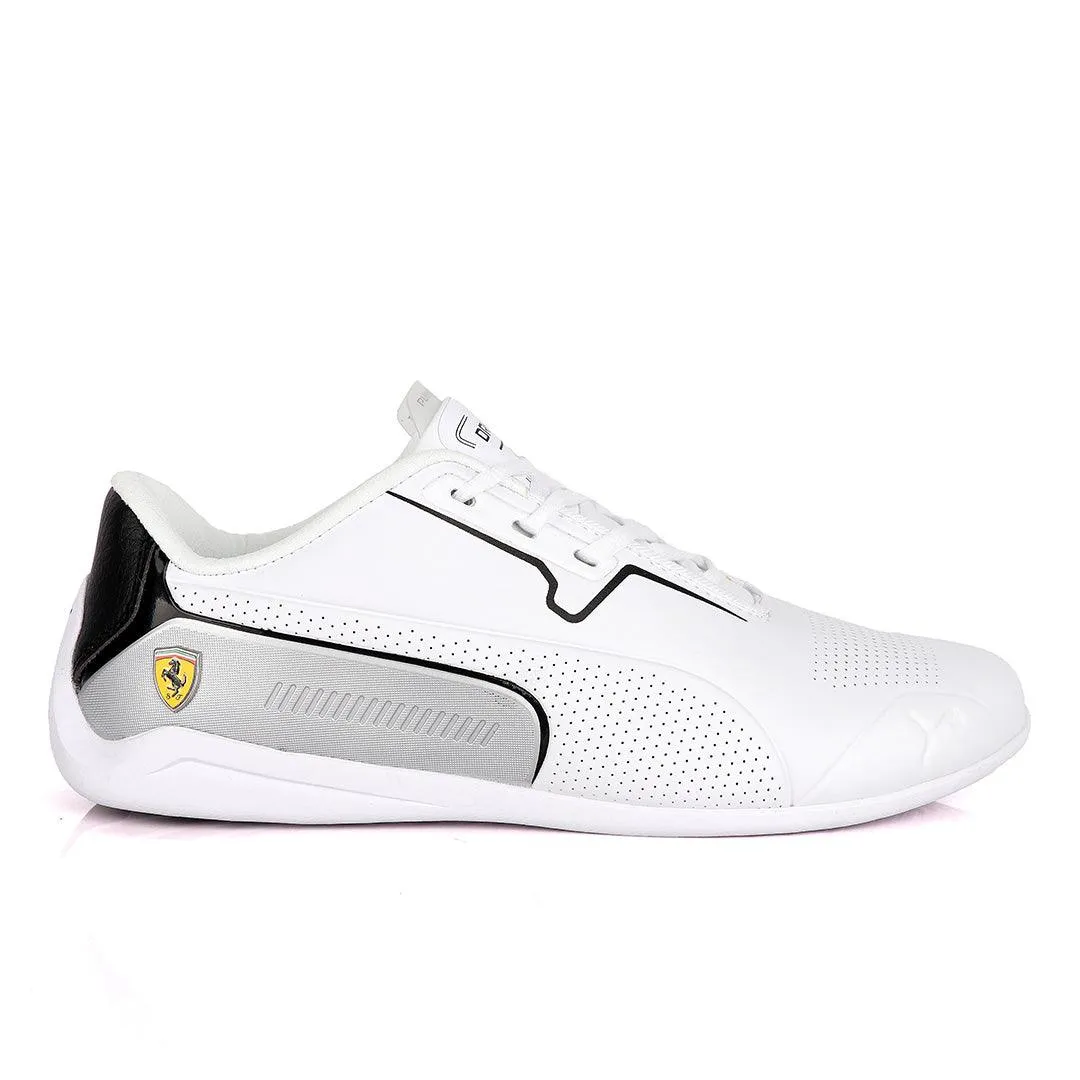 Puma Motor Sport Drift Cat White Leather Sneakers