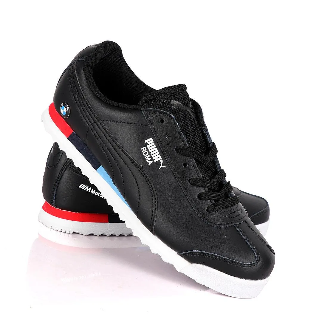 Puma Roma Motor Sport Black Sneakers