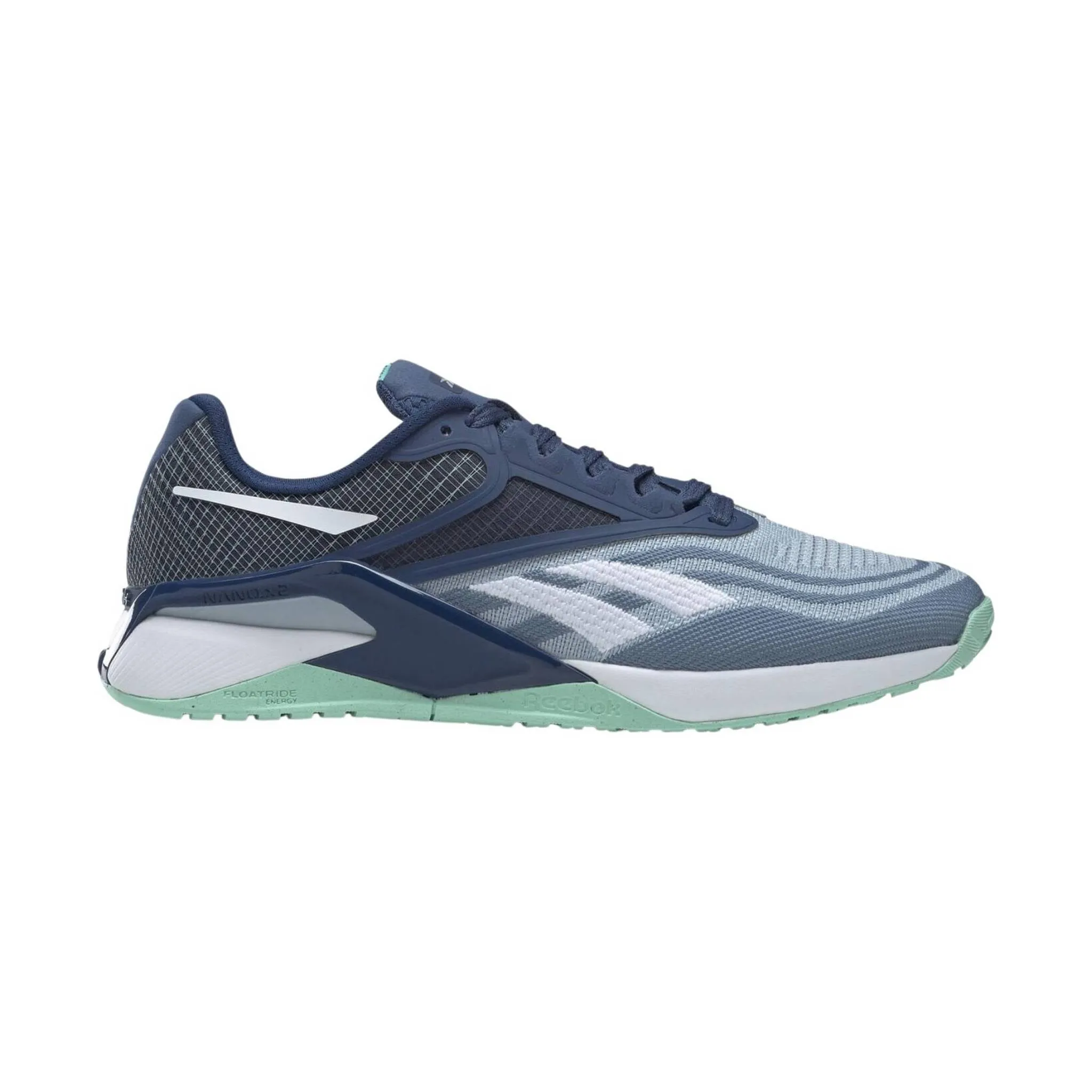 Reebok Women's Nano X2 Shoe - Blue/Grey/Green/White