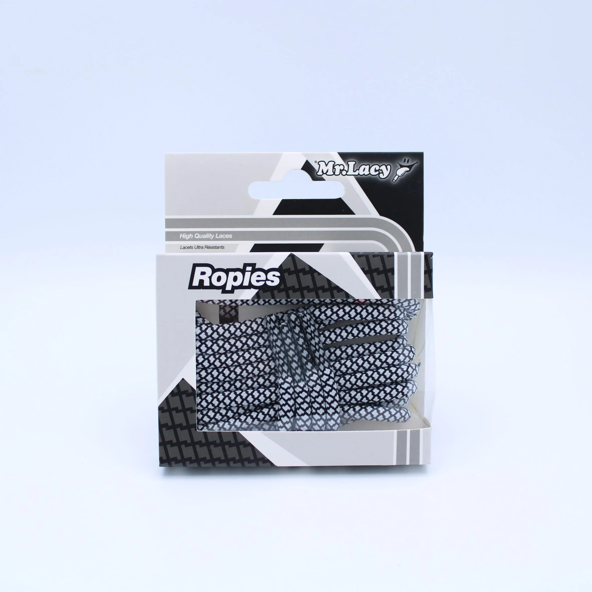 Ropies Shoelaces · White/Black