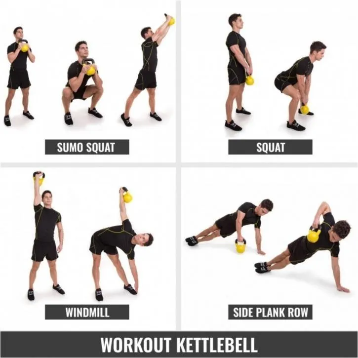 Rubber Coated Kettlebell 20KG