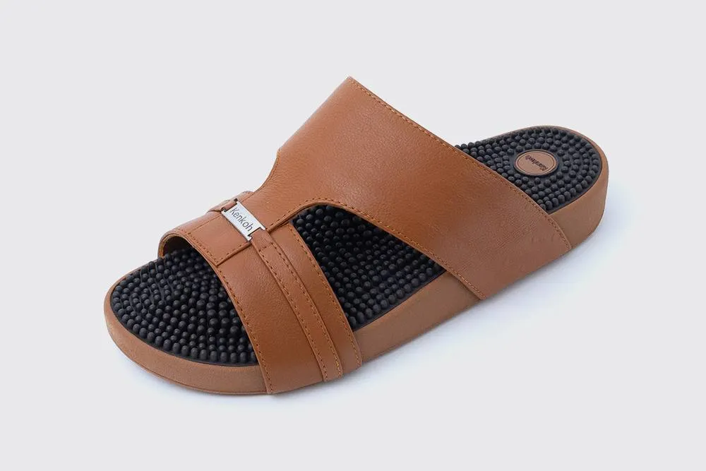 Sendai Leather Reflexology Sandals