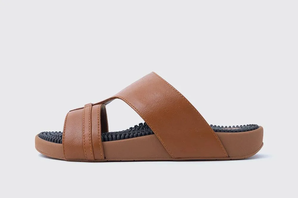 Sendai Leather Reflexology Sandals