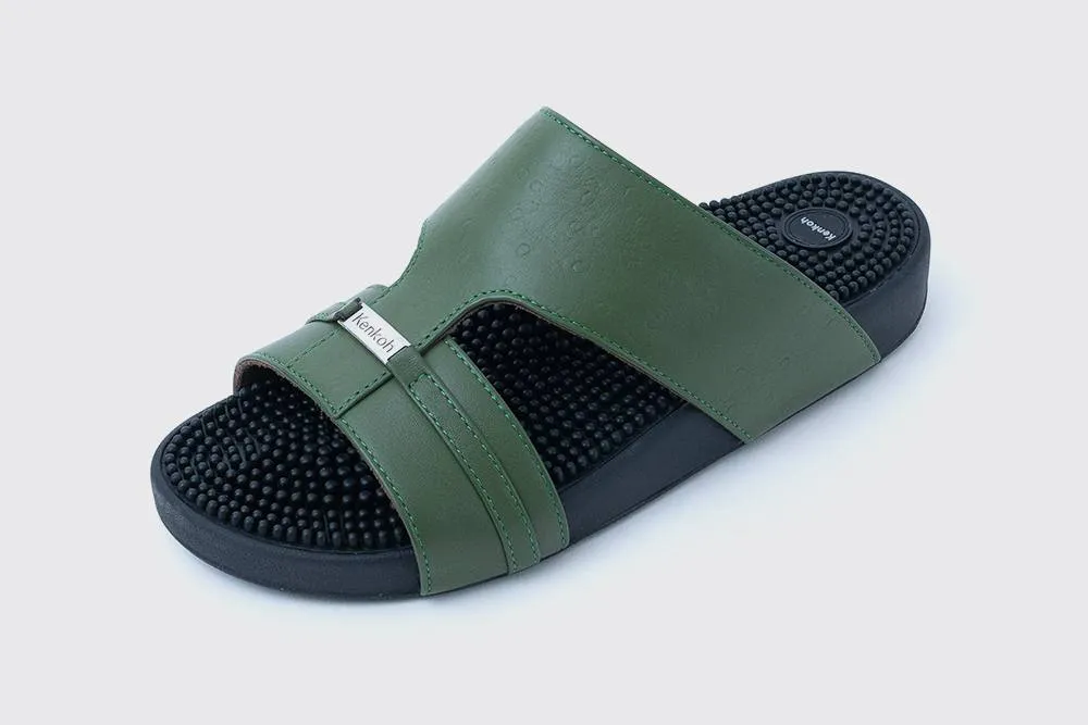 Sendai Leather Reflexology Sandals