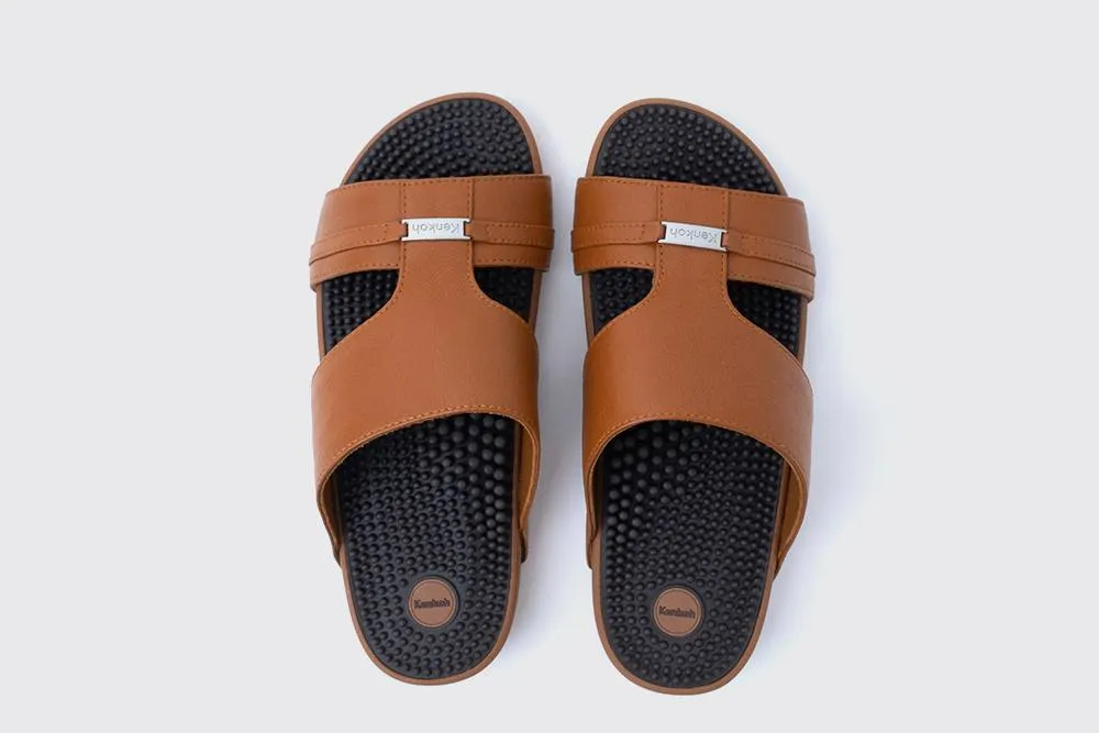 Sendai Leather Reflexology Sandals