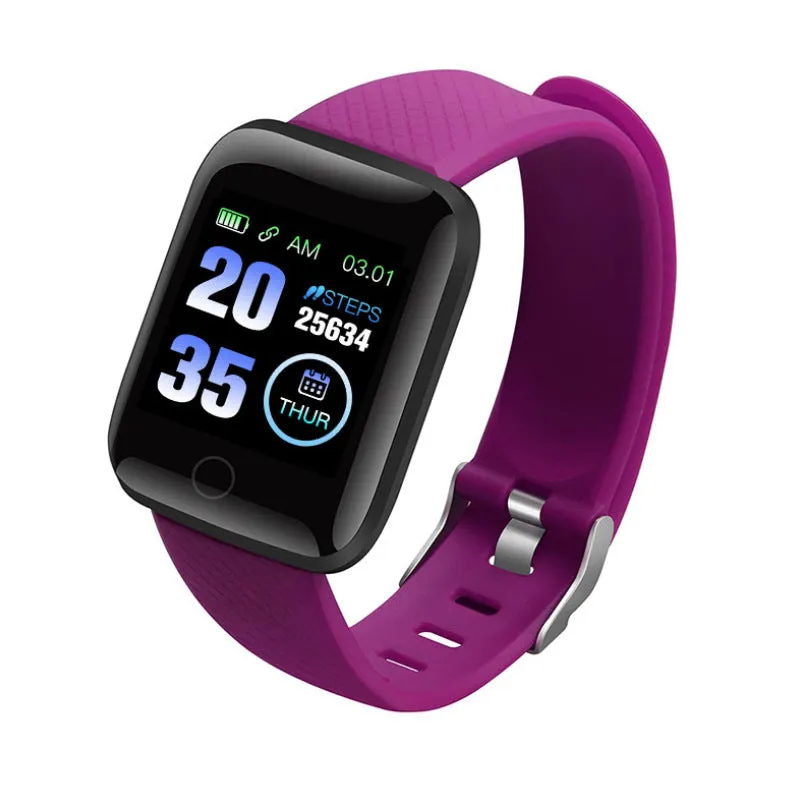 Smart Bracelet Sports Heart Rate Blood Pressure Bluetooth Monitoring Step Counting Smart Watch