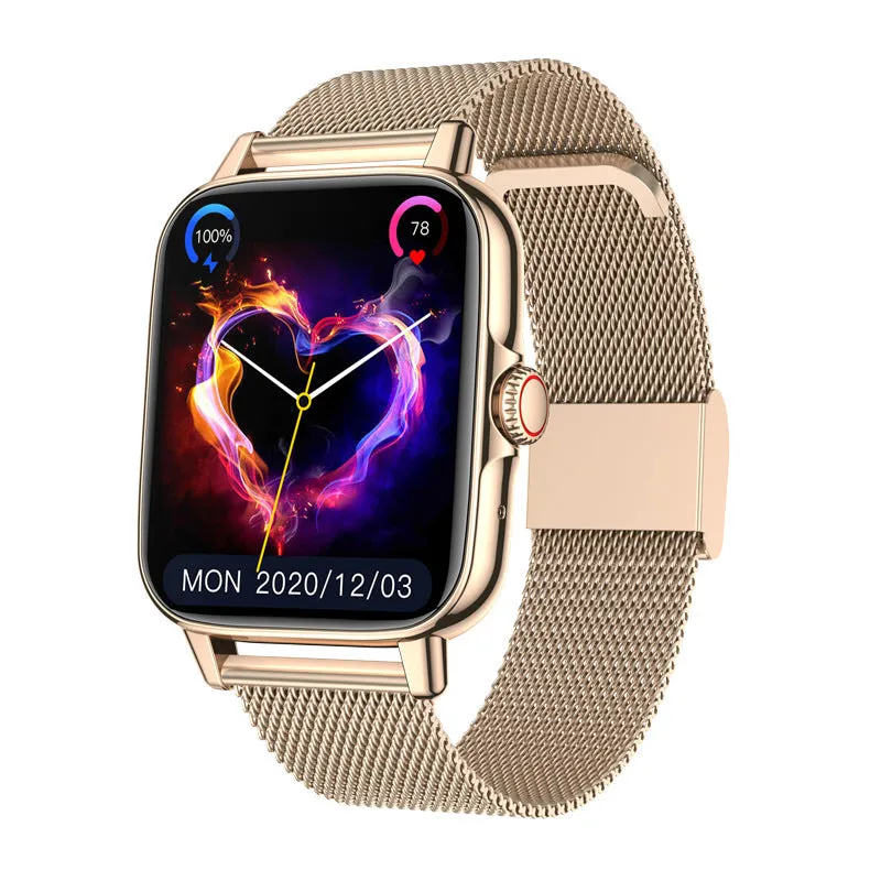 Smart Watch Bracelet Wireless Charging Full HD Screen Bluetooth Calling Music Sports Health Watch