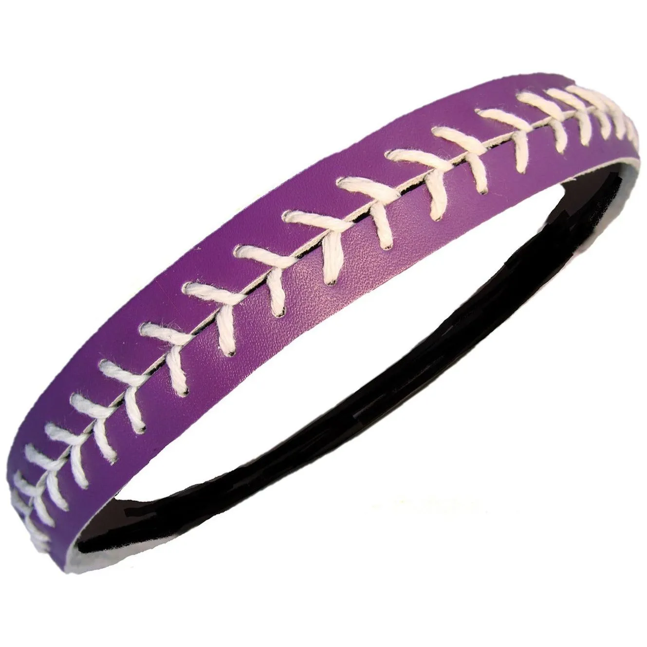 Softball Headband Non Slip Leather Sports Headbands You Pick Colors & Quantities