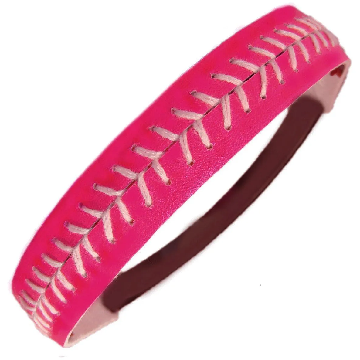 Softball Headband Non Slip Leather Sports Headbands You Pick Colors & Quantities